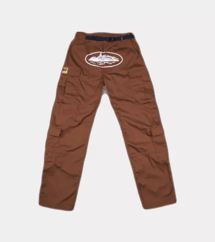 Corteiz 4Starz Special Brown Cargos